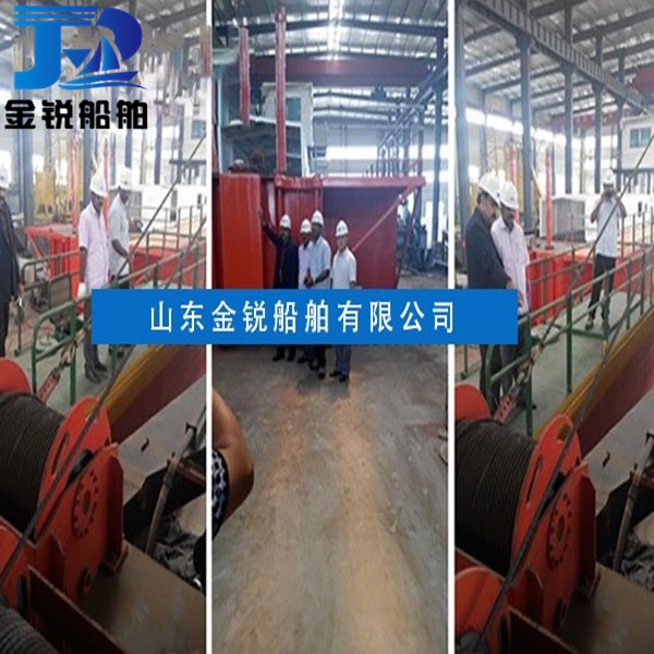 印度客戶來公司提絞吸船現貨